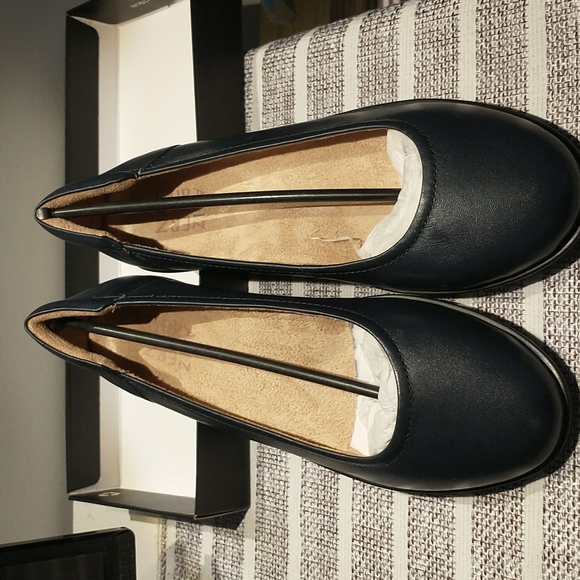 Leather ballerine, size 8M ans 91/2M, Blue - Picture 5 of 5